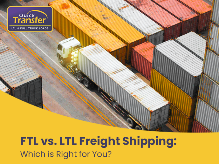 FTL Vs. LTL Freight Shipping: Which Is Right For You?