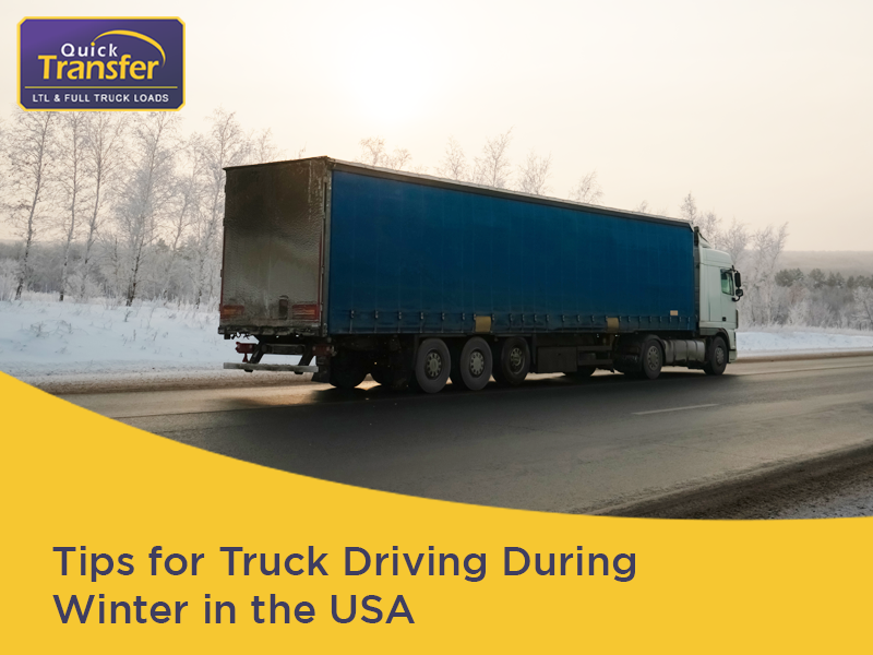Tips for Truck Driving During Winter in the USA